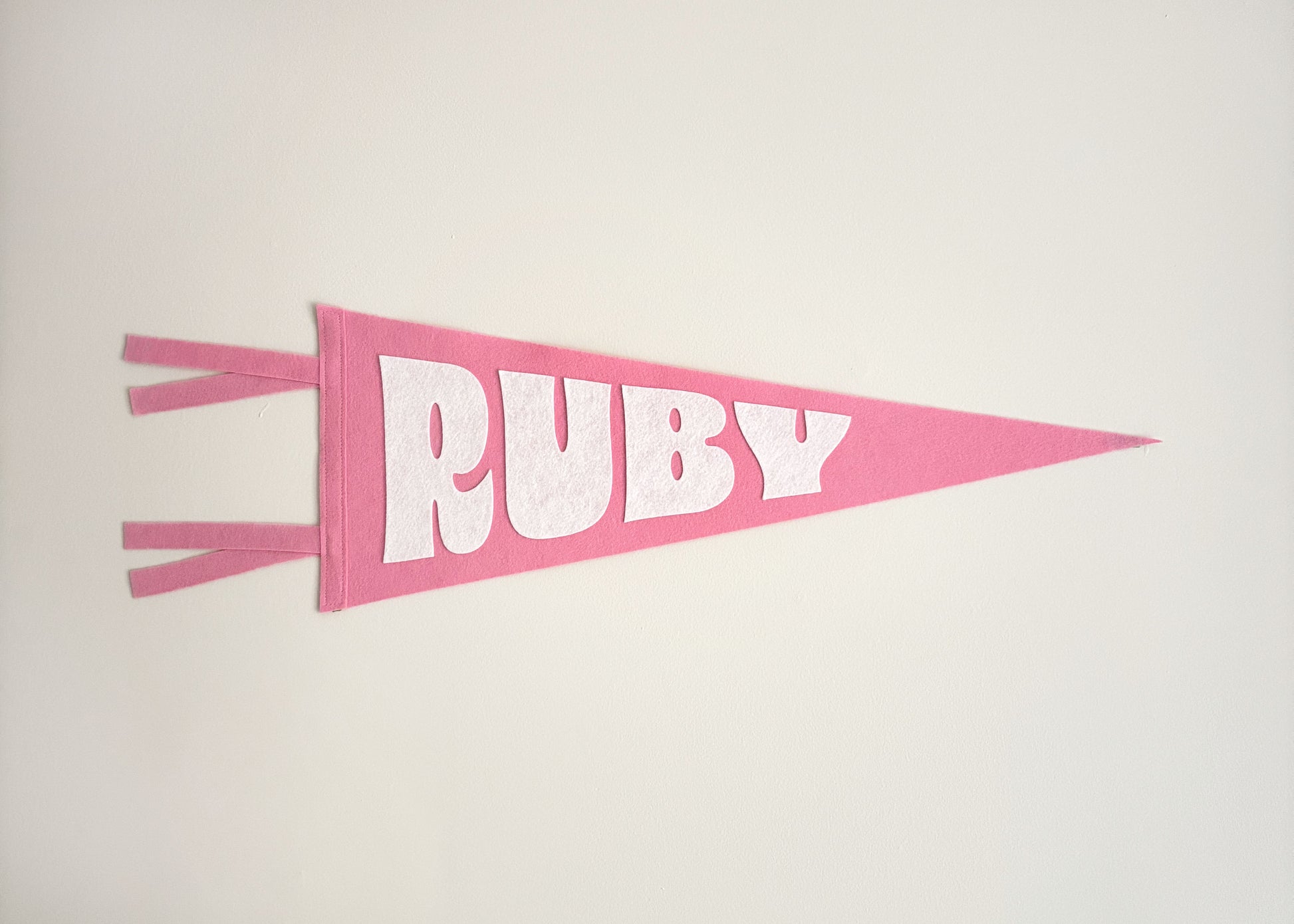 Ruby Personalized Pennant