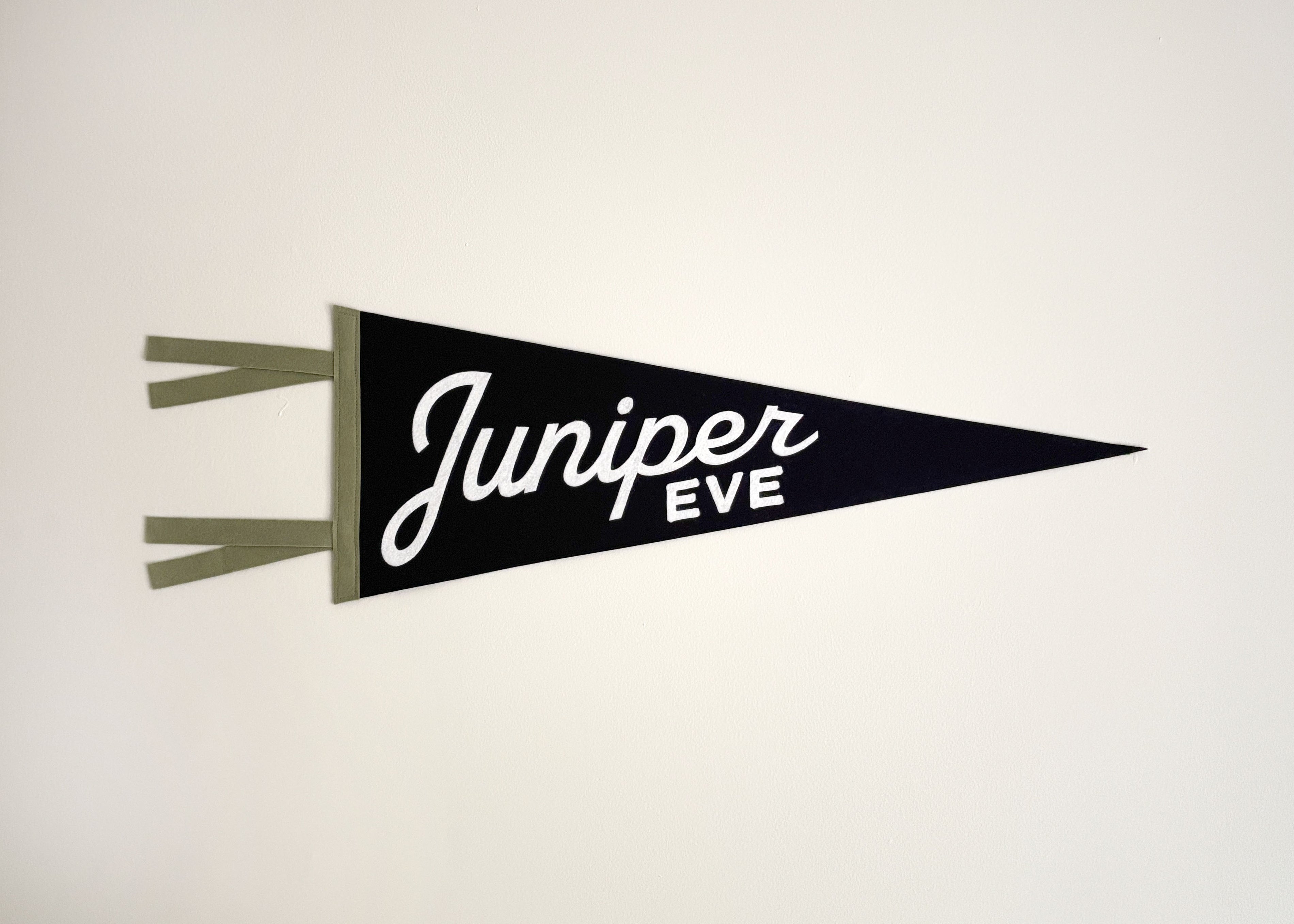 Juniper Personalized Pennant