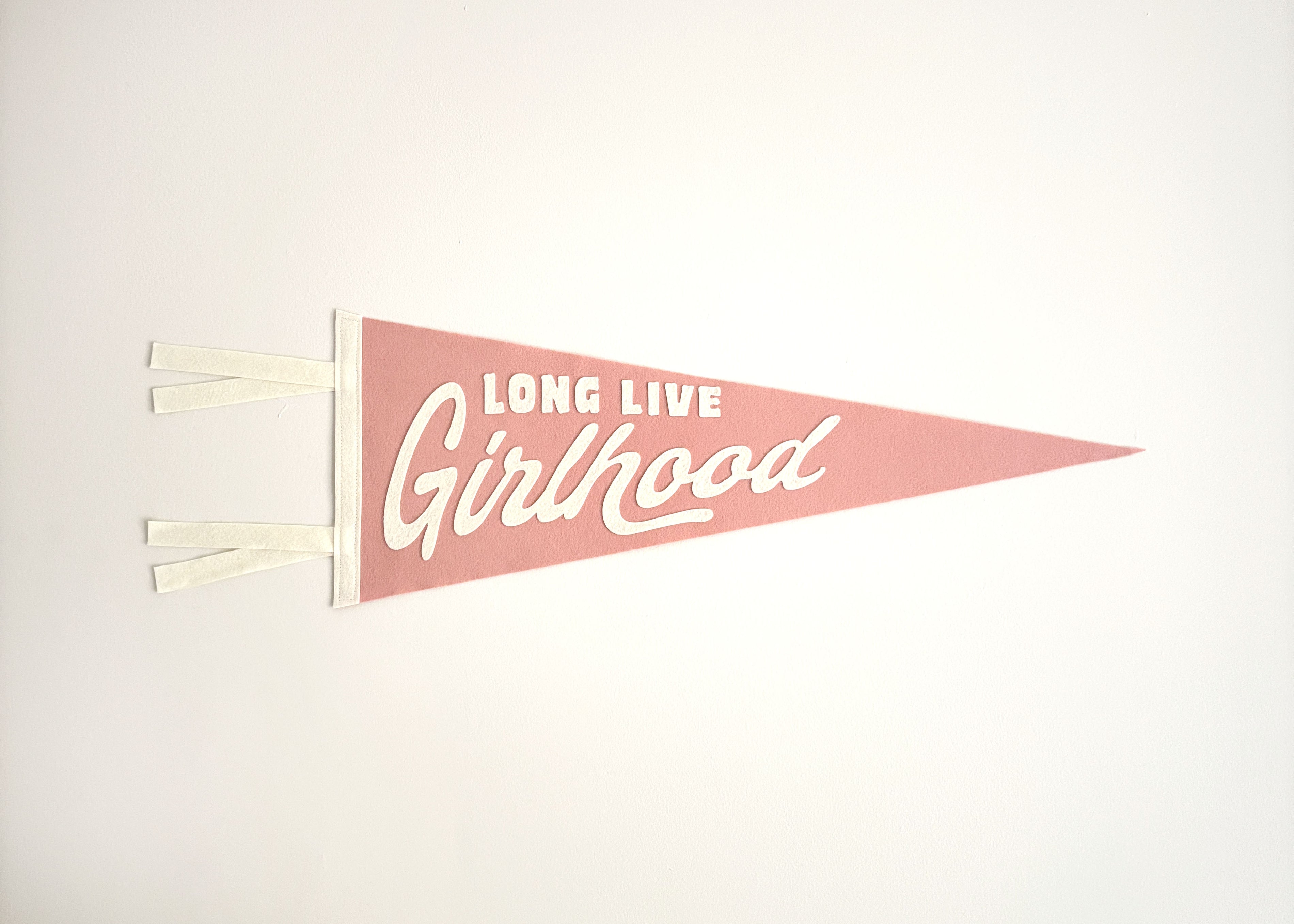 Long Live Girlhood Pennant