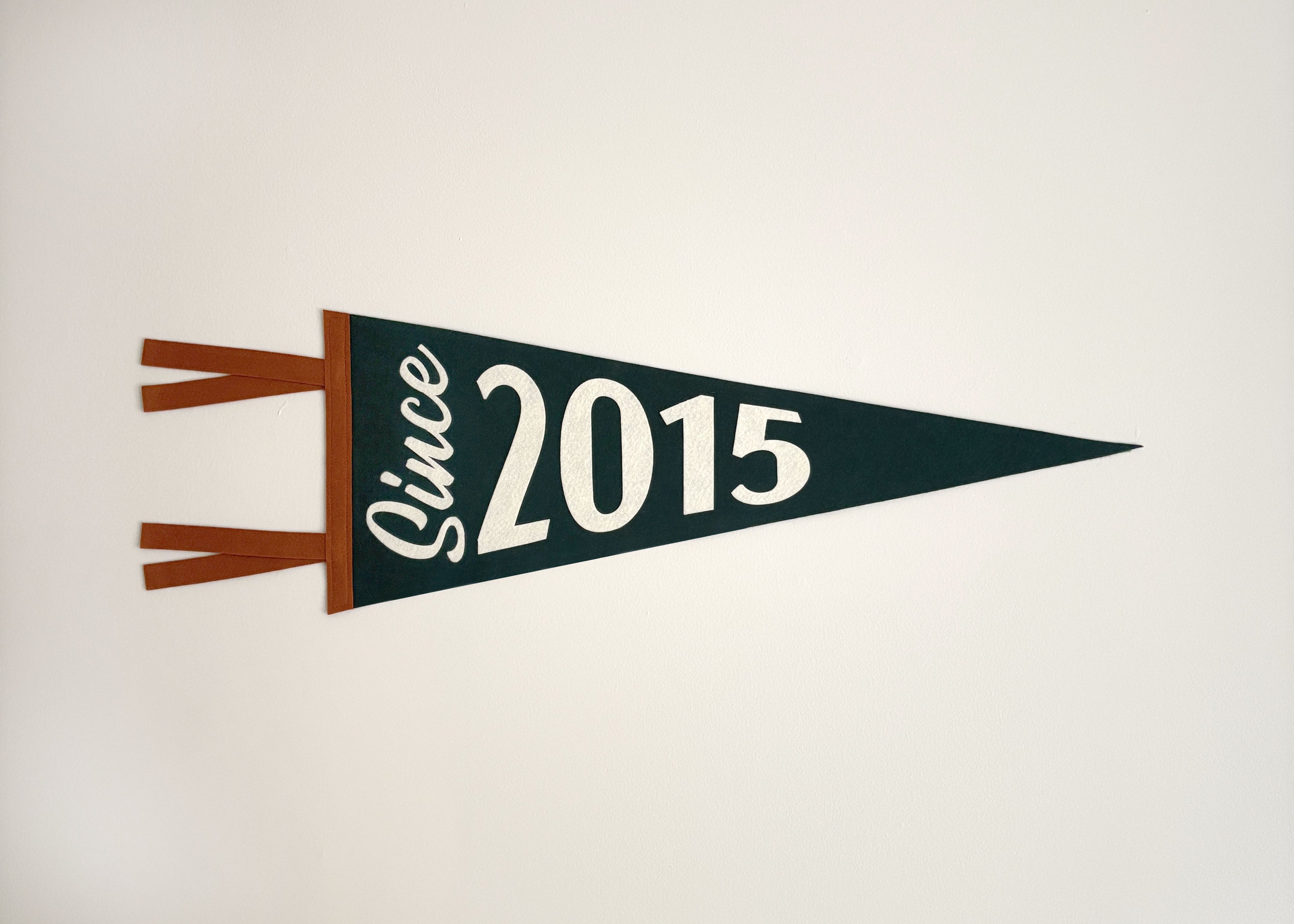 Custom Year Pennant