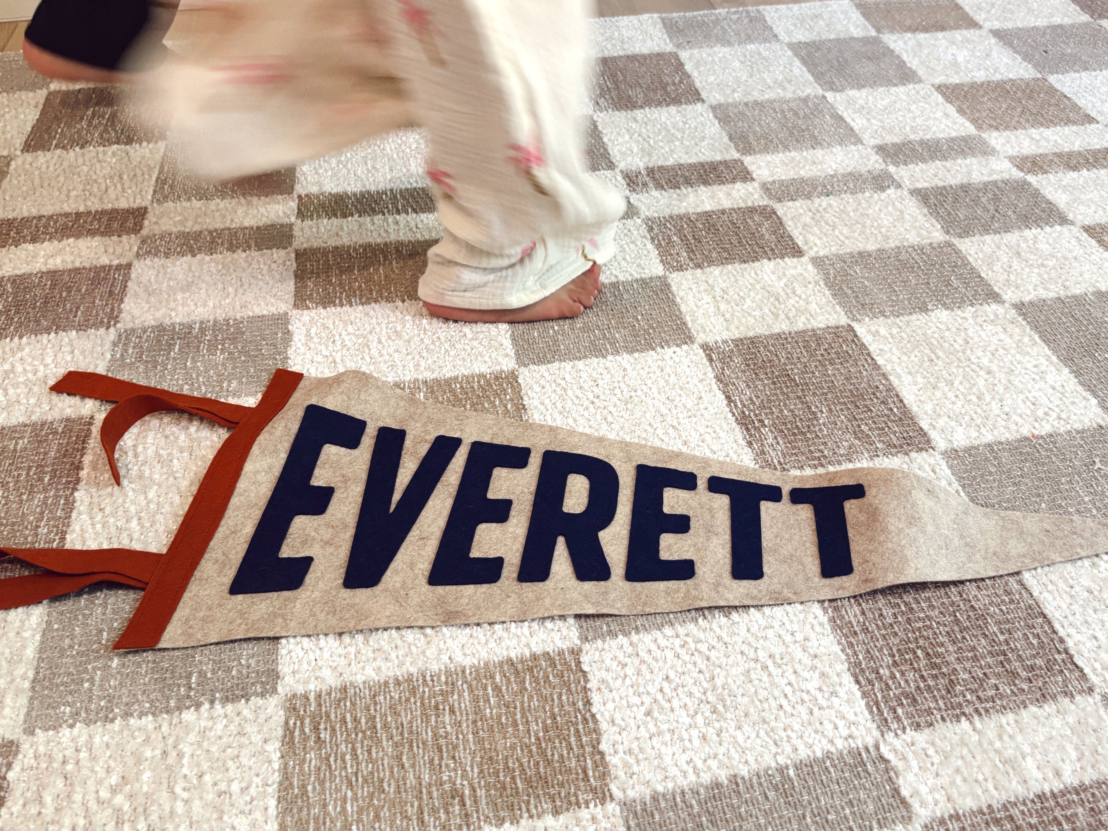 Everett Personalized Pennant