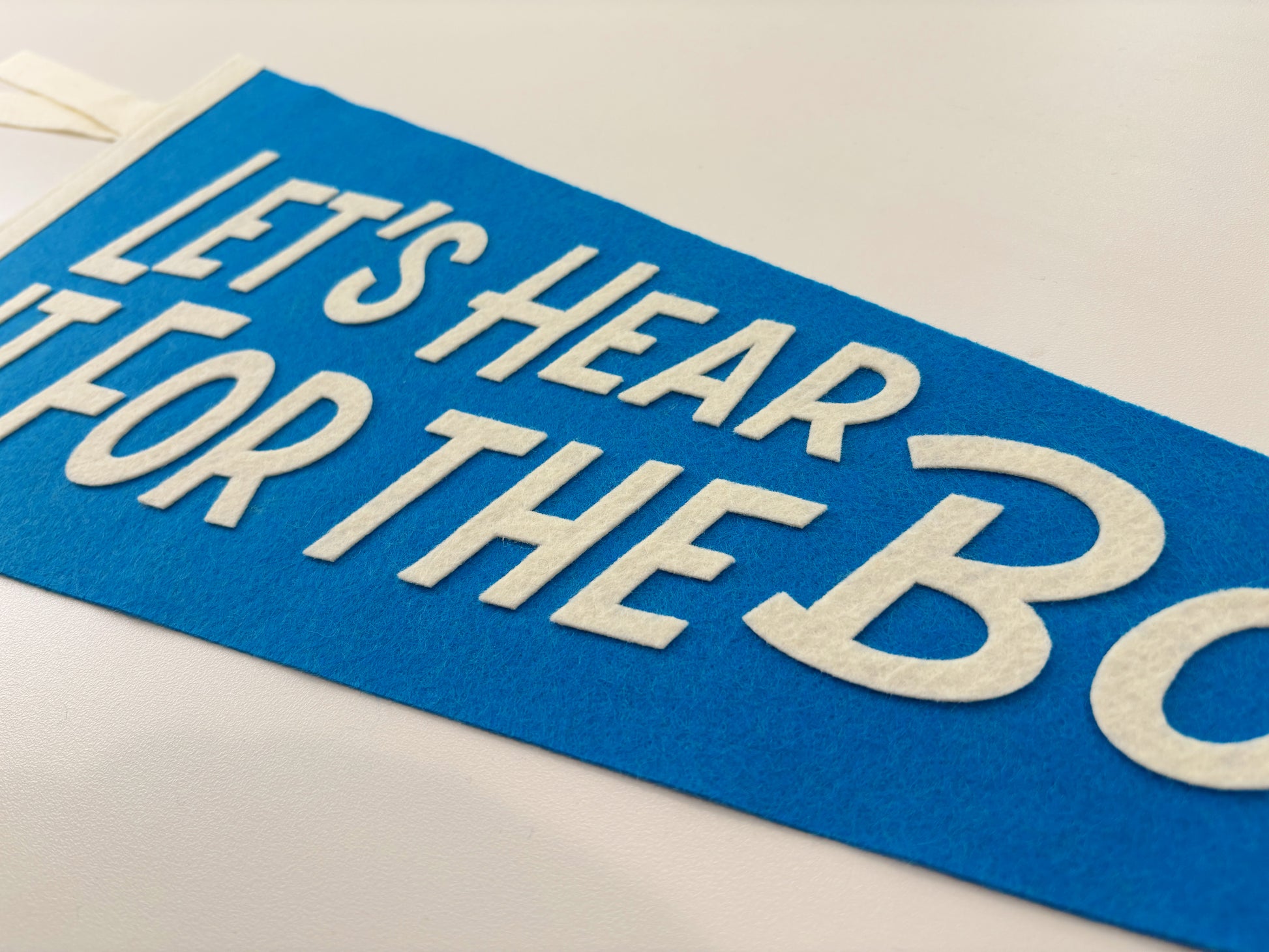 Let's Hear It For The Boys Pennant