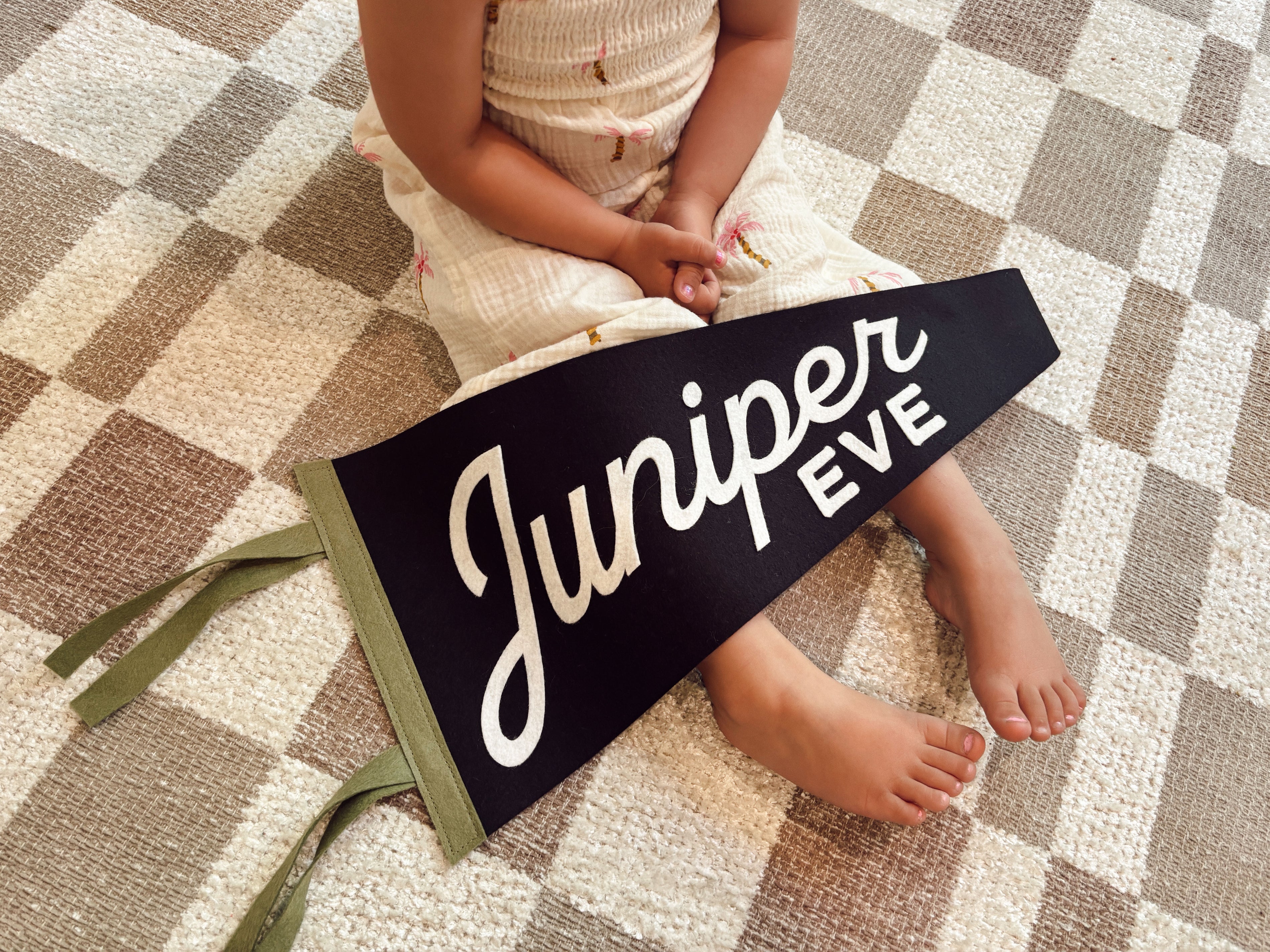 Juniper Personalized Pennant