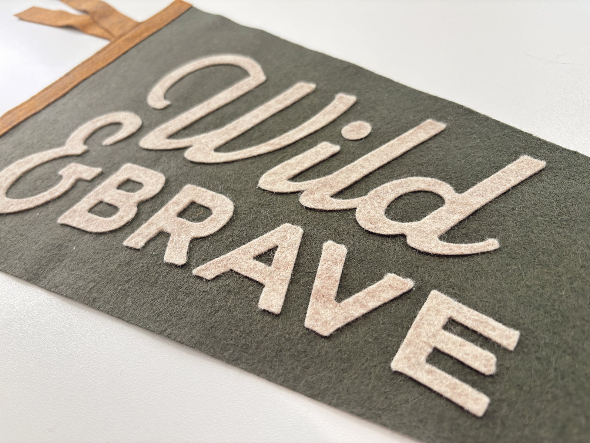 Wild & Brave Pennant