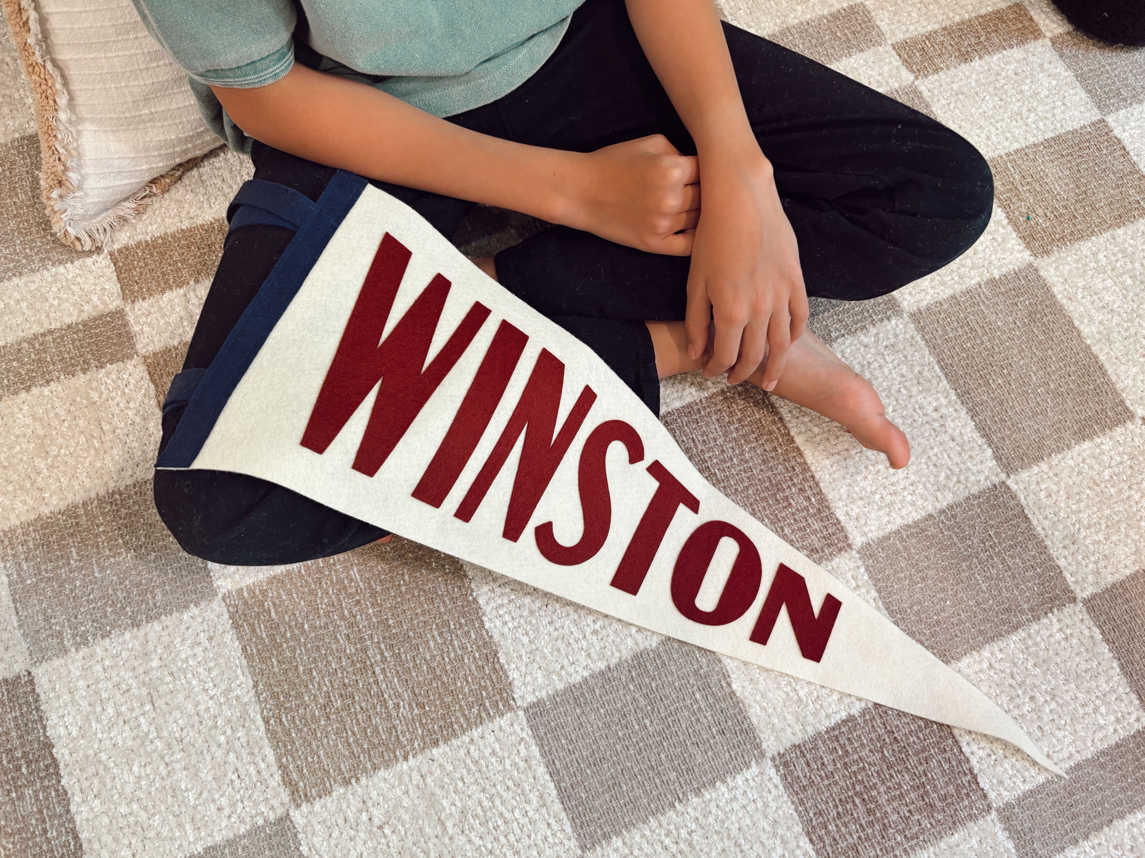 Winston Personalized Pennant
