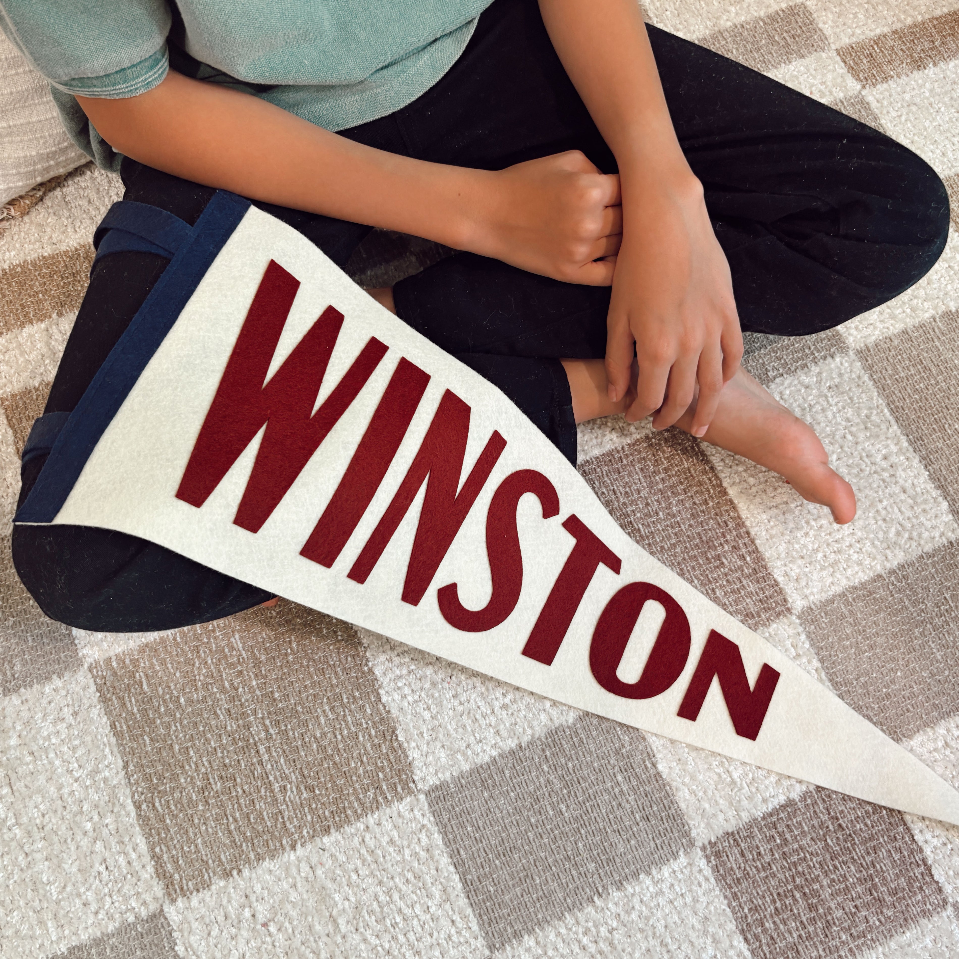 Winston Personalized Pennant