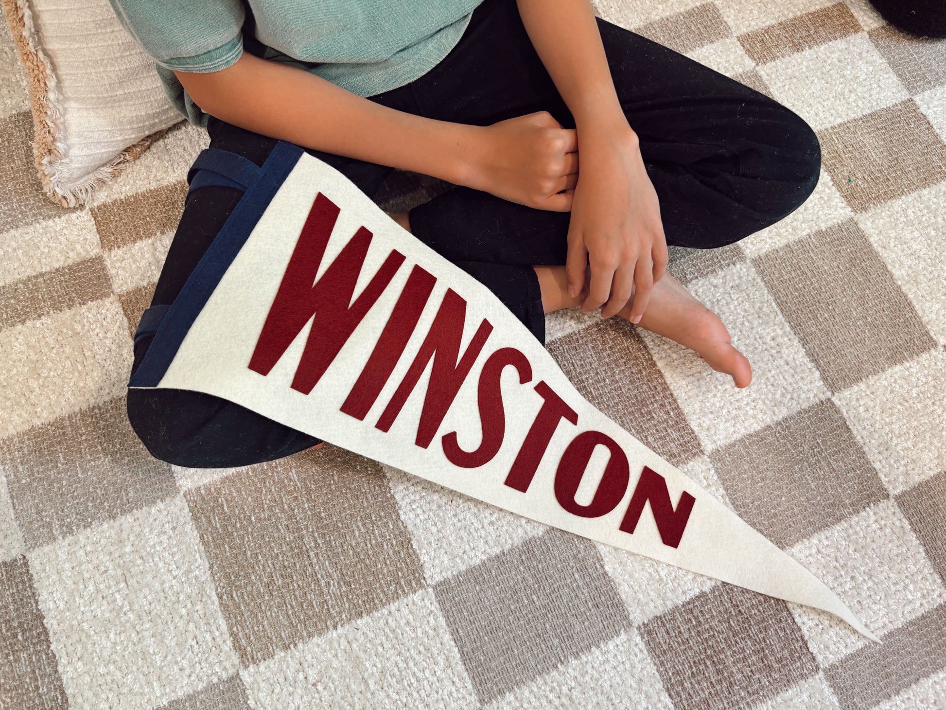 Winston Personalized Pennant