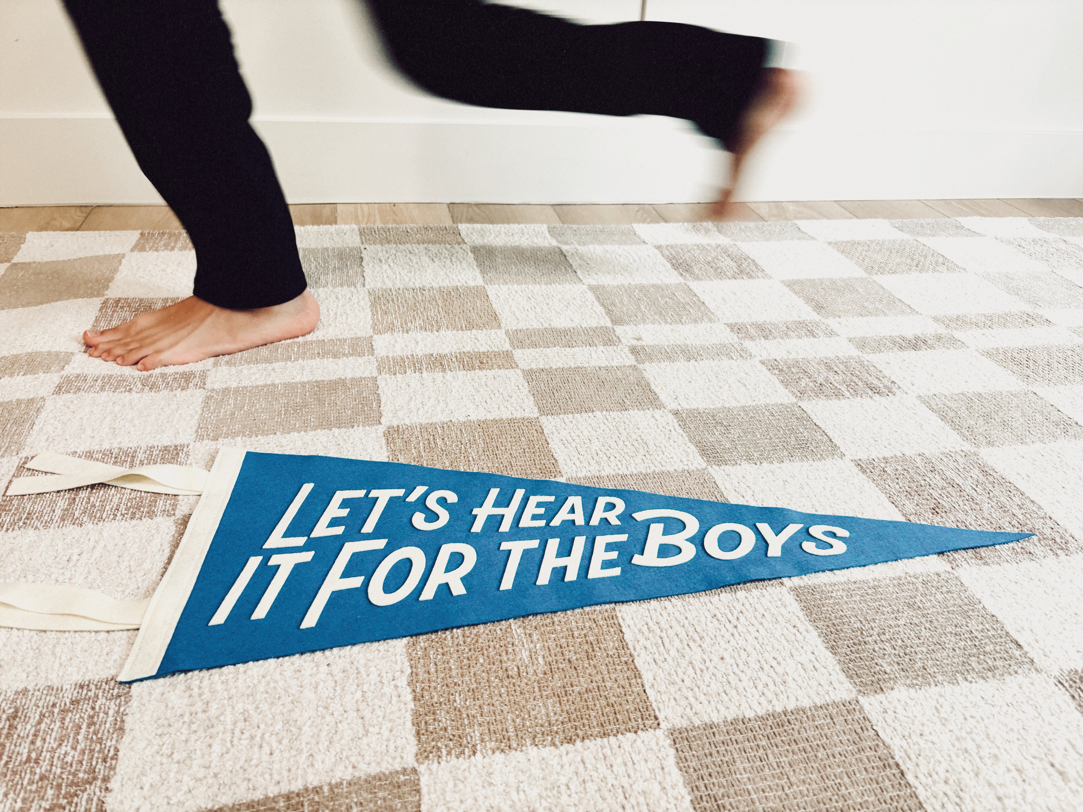 Let's Hear It For The Boys Pennant