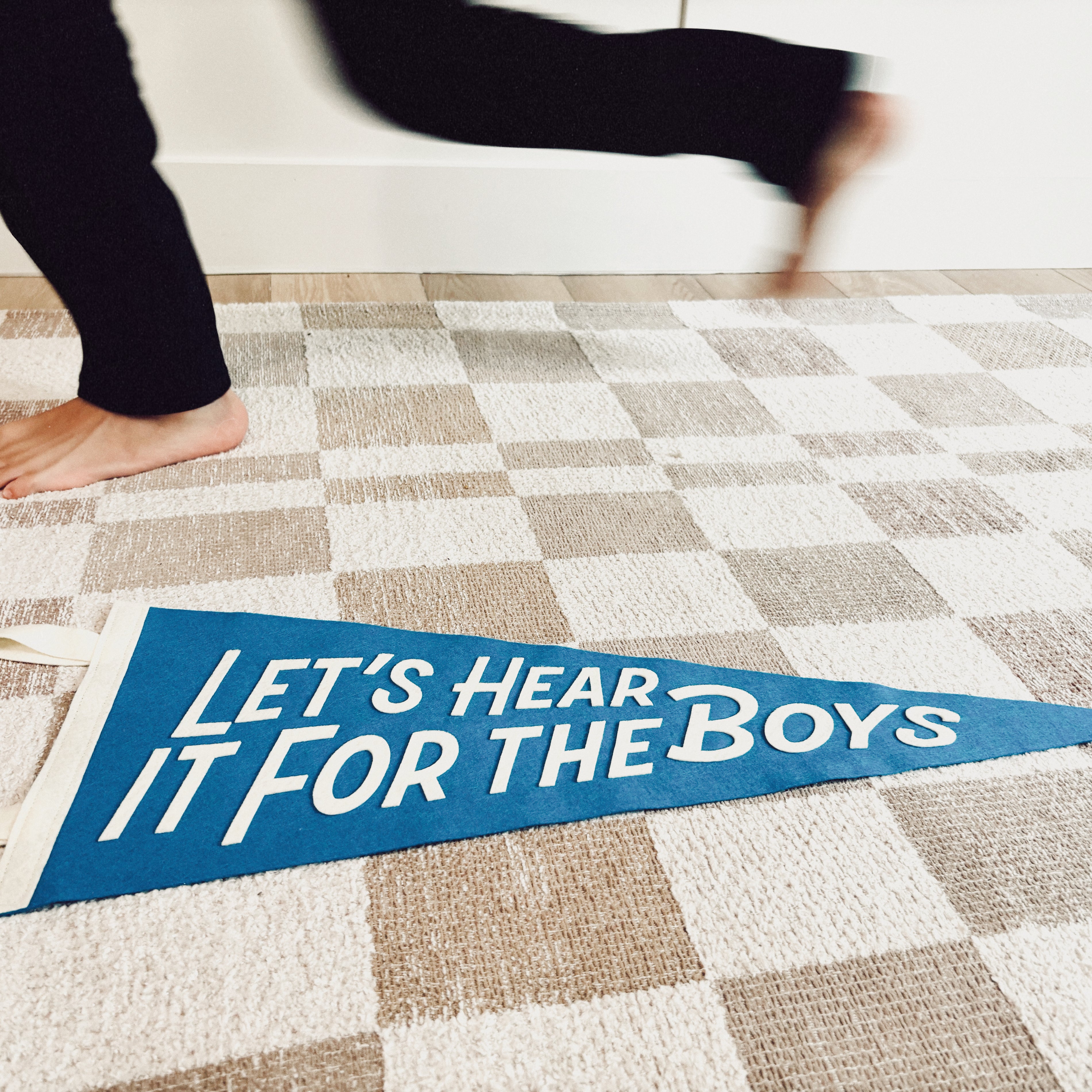 Let's Hear It For The Boys Pennant