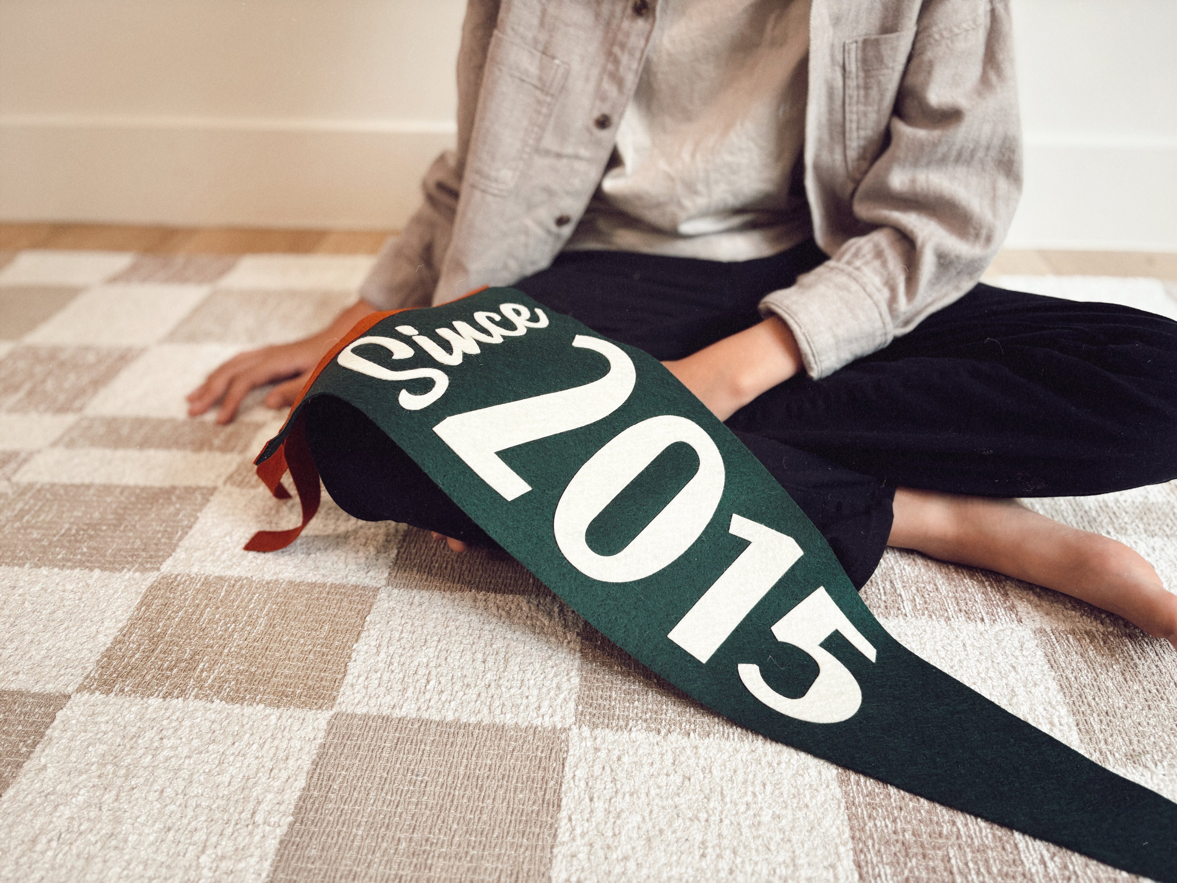 Custom Year Pennant